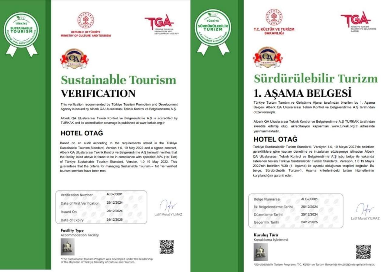 Hotel Otag イスタンブール エクステリア 写真